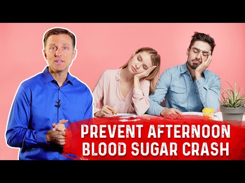 How to Prevent Afternoon Blood Sugar Crash – Dr. Berg