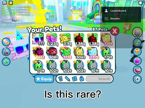 Huge party axolotl is it rare?