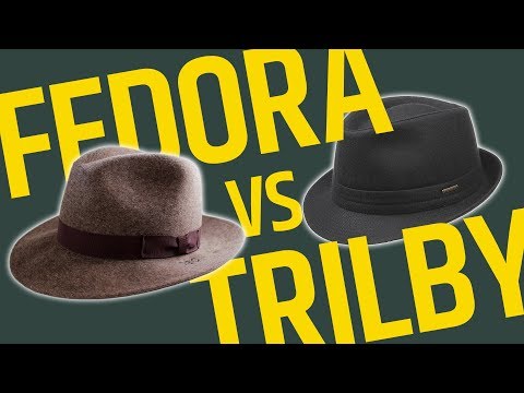 This Over That: Brimmed Hats // Fedora vs Trilby - What's The Difference? • Effortless Gent