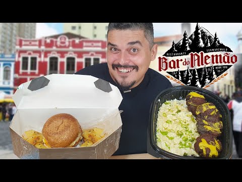 O MELHOR SANDUÍCHE DE BOTECO! - Bar do Alemão