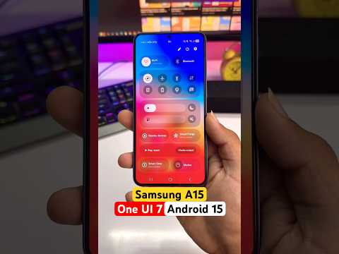 Samsung A15 One UI 7.0 Android 15 Update Features🔥