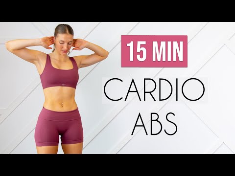 15 MIN TOTAL BEGINNER CARDIO ABS (All Standing, No Equipment)