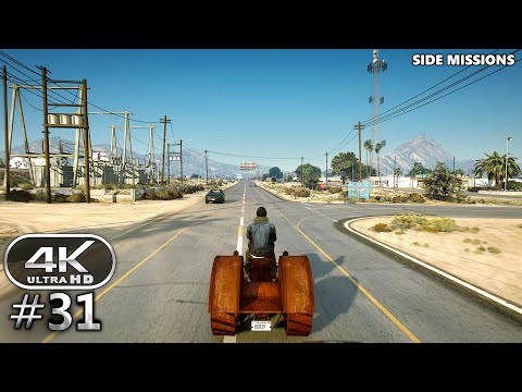 Grand Theft Auto 5 Gameplay Walkthrough Part 31 Side Mission - GTA 5 PC 4K 60FPS (No Commentary)