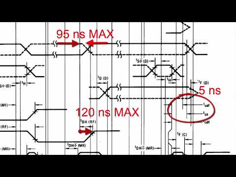 {65} There is an output port on the Z80 that is rarely utilized and yours for the latching !!!