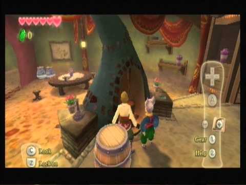 Legend of Zelda Skyward Sword episode 2 - smashing barrels! [HD]