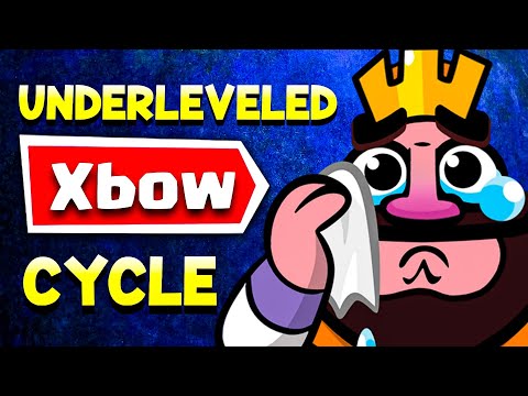 Pro Uses UNDER-LEVELED Xbow Cycle in Mid Ladder!!