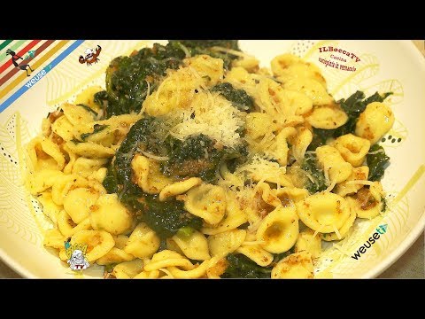 244 - Orecchiette alle cime di rapa...c'è da perdecci la capa! (primo piatto buono facile e veloce)