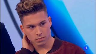 La Reacción de Mónica Naranjo ante la expulsión de Raoul. Palabras de Manuel Martos 18-12-17