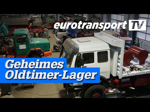 Hidden Truck-Gems: Old MAN, Büssing, Mercedes-Benz in Secret Garage