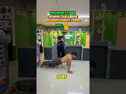 Can you do 1000 pushups? #pranishstore #giveaway #1000pushups #phone