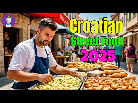 Croatia Street Food Tour 2025 | Authentic Flavors, Hidden Gems & Local Bites!