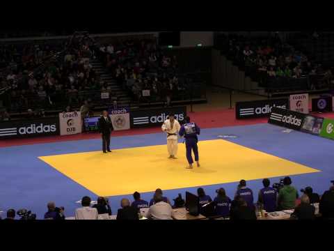 [JUDO] Grand Prix Duesseldorf 2013: FINALE -100 kg Ono(JPN)-Maret(FRA)