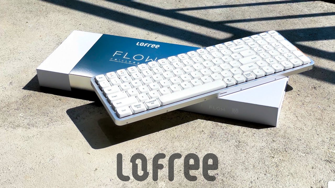 Best Low Profile Mechanical Keyboard for Productivity ? Lowfree Flow Unboxing & Review