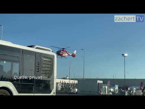 Update - Hubschraubereinsatz bei Tesla