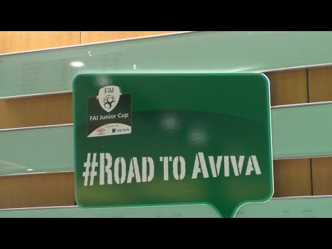 Behind the Scenes at the FAI Junior Cup Quarter Final Draw