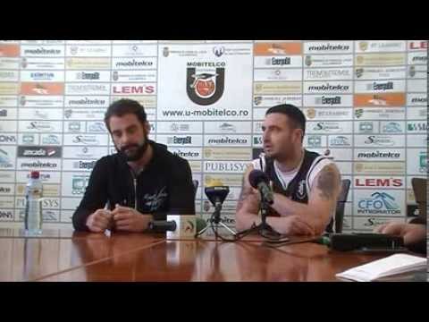 Miljan Medvedj si Paul Chetreanu, inainte de Pitesti