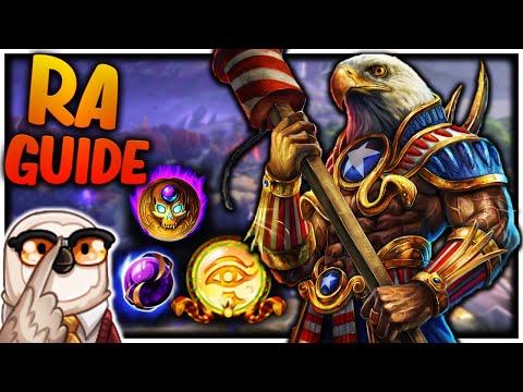 RA GUIDE: YOUR HEAL IS EVERYTHING! | Incon | Smite