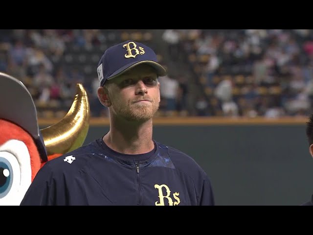 バファローズ・ディクソン投手ヒーローインタビュー 2018/7/1 F-Bs