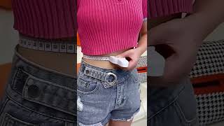 Samonavíjací krajčírsky meter 1 ks (farba: biela)