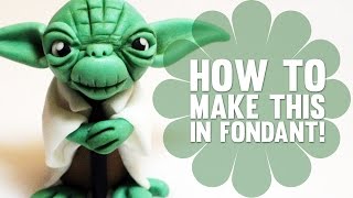 How to Make Yoda from Star Wars - Cake Decorating Tutorial