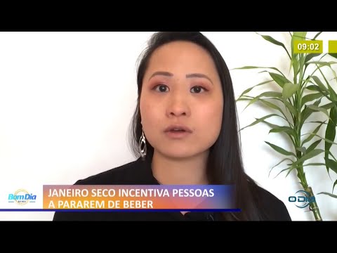 Campanha Janeiro Seco incentiva pessoas a pararem de beber 08 01 2021