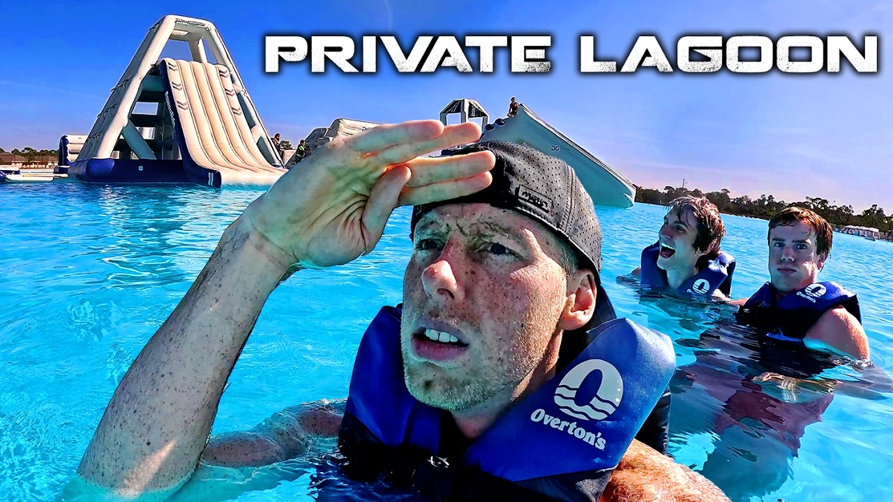 I Rented a PRIVATE LAGOON for HIDE & SEEK