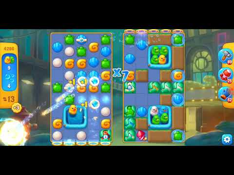 Fishdom. 4286 hard level no boosters and diamonds