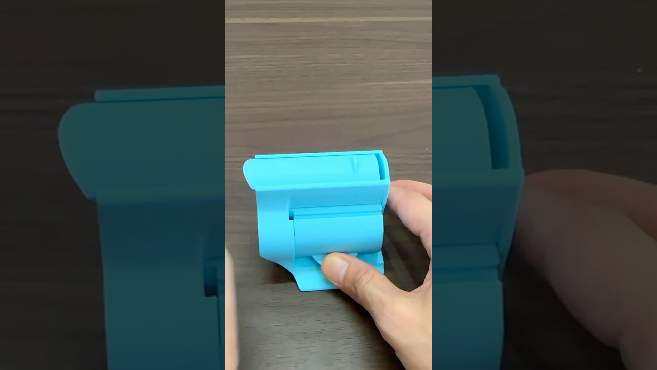 Blue 3D Printed Toothpick Holder – Functional Desk Storage Print