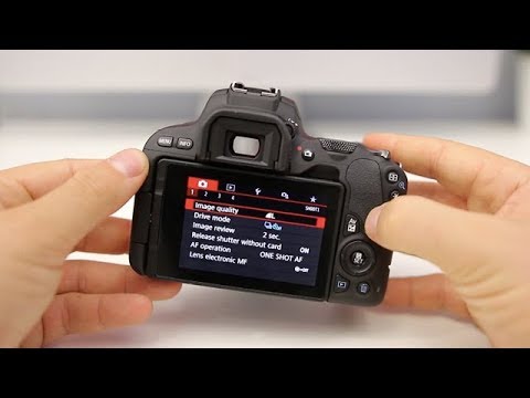 Canon SL2 (200D) Tutorial - Beginner’s User Guide to the Buttons, Dials & Settings