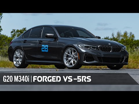 BMW G20 M340i on APEX 20\\" VS-5RS Forged Wheels