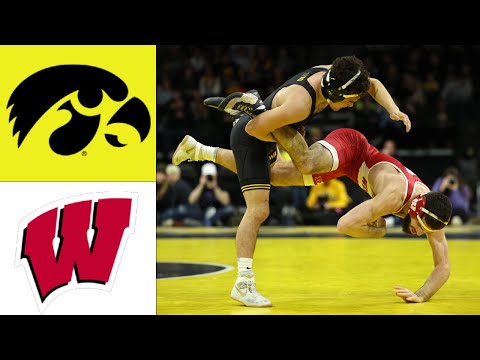 #18 Wisconsin VS #4 Iowa Full Duals | Jan 9, 2026 | Men's College Wrestling Today