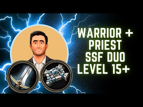 WoW Hardcore Classic Warrior + Priest duo. Level 15 and up. Relaxing music and chat