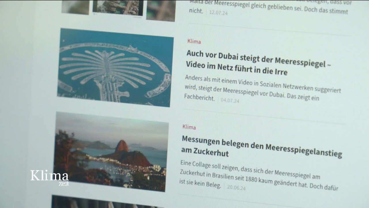 KlimaZeit: Was steckt hinter Fakenews zum Kimawandel? | KlimaZeit
