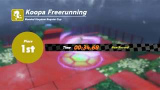 Wooded Kingdom Koopa Freerunning Best Route