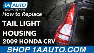 How to Replace Taillight Housing 07-11 Honda CR-V
