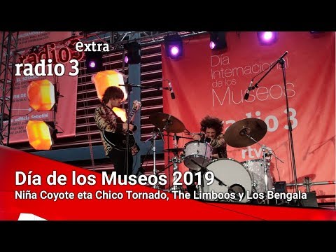 Día de los Museos 2019 - Niña Coyote eta Chico Tornado, The Limboos y Los Bengala
