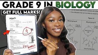 How to get FULL MARKS in Biology GCSE 📚| Answer Questions with Me 📝 (Get a GRADE 9)