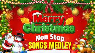 Non Stop Christmas Songs Medley 🎅🔔🎄 3 Hours of Non Stop Christmas Songs Medley✨✨✨