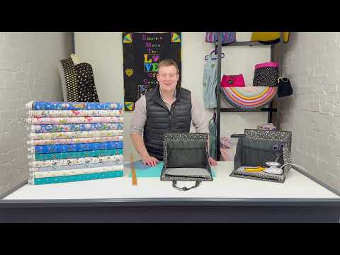 Empress Haby Of The Week - Hemline Gold Multi-Use Sewing Bag