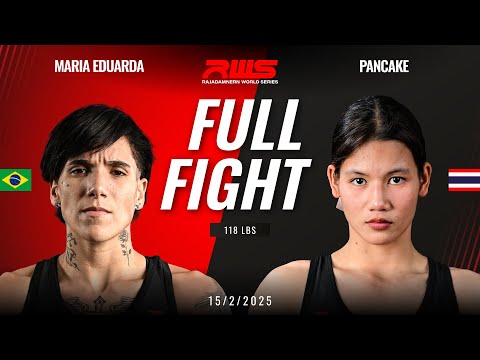 Full Fight l Maria Eduarda vs Pancake Kiatthongyot l มาเรีย เอดูอาร์ดา vs แพนเค้ก เกียรติธงยศ l RWS