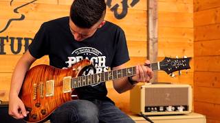 PRS McCarty 594 Wood Library Katalox Neck Copperhead Burst