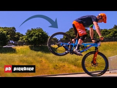 How to Stoppie A Mountain Bike With Bernard Kerr
