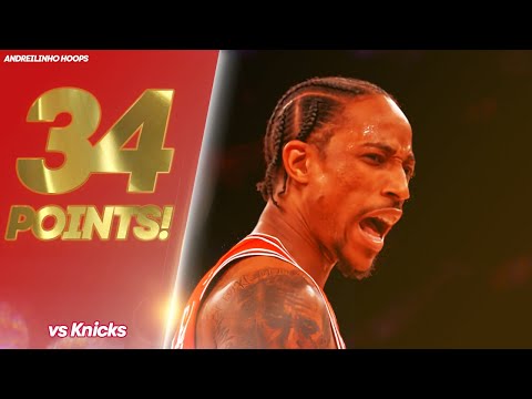 DeMar DeRozan Full Highlights vs Knicks ● 34 POINTS! ● 02.12.21 ● 1080P 60 FPS
