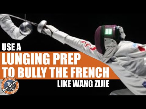 Epee Fencing - How to Use A Fast Chinese Setup To Collapse a Frenchman's Defense