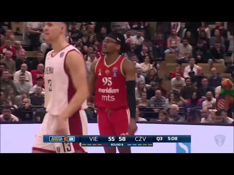 ADMIRALBET ABA LIGA (Grupa B, 7. kolo): Vienna - Crvena Zvezda 82:98 / 23.11.2025