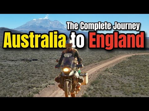 Australia to England on a Motorcycle - The Complete Journey