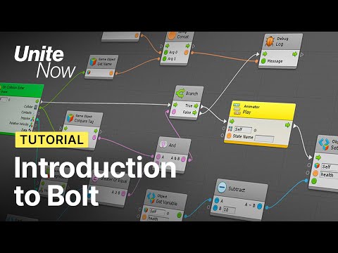 Introducing Bolt: Unity's new visual scripting tool | Unite Now 2020