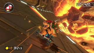 Bowser's Castle - 1:58.896 - Fλ★Kyserz (Mario Kart 8 World Record)