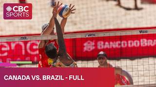 Volleyball World Beach Pro Tour Elite 16 Brasilia: CAN (Schachter/Pickett) vs. BRA | #CBCSports