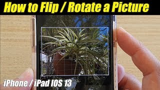 How to Flip / Rotate Picture in Photos on iPhone 11 | IOS 13